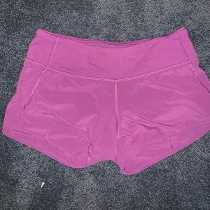 Purple Lululemon 2.5’’ shorts!!